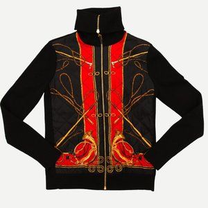 Vintage Lauren Ralph Lauren Tassels & French Horn Zip Jacket